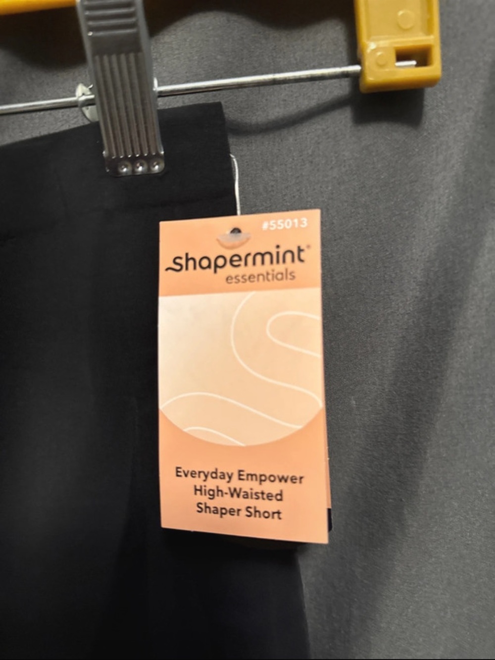 Shapermint Black High-Waisted Shaper Short - Picture 2 of 5